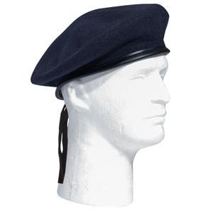 Rothco Wool Monty Beret Navy Blue Size L Rothco Wool Monty Beret Navy Blue Size L