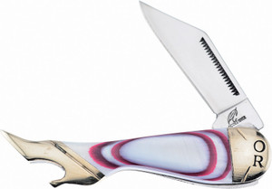 Leg Knife Red Swirl MOP Leg Knife Red Swirl MOP
