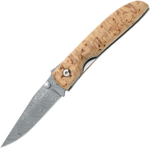 Voyager Linerlock Damascus Voyager Linerlock Damascus
