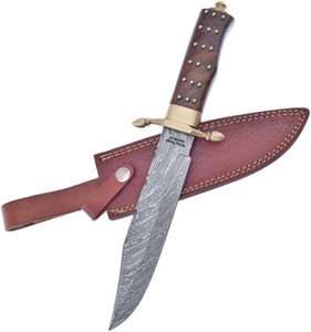 Bowie Damascus Walnut Bowie Damascus Walnut