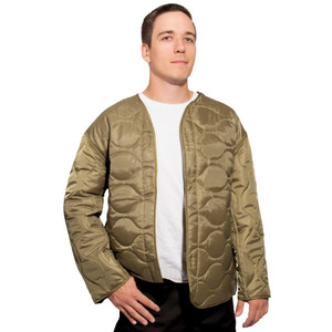 Rothco M-65 Field Jacket Liner Coyote Brown Size XL Rothco M-65 Field Jacket Liner Coyote Brown Size XL