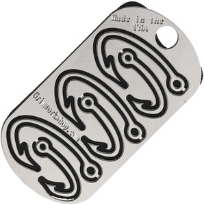 Fishing Hook Dog Tag Fishing Hook Dog Tag