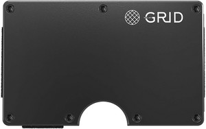 Gunmetal Aluminum Wallet Gunmetal Aluminum Wallet