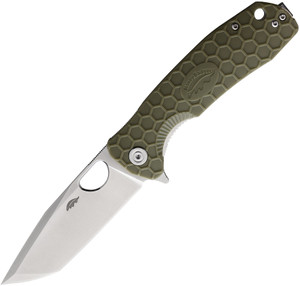Large Linerlock Tanto Green Large Linerlock Tanto Green
