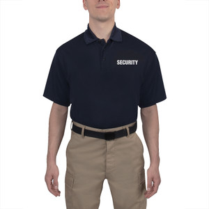 Rothco Moisture Wicking Security Polo Shirt Midnight Navy Blue Size M Rothco Moisture Wicking Security Polo Shirt Midnight Navy Blue Size M
