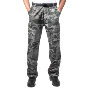 Rothco Relaxed Fit Zipper Fly BDU Pants Black Camo Size XL (39"-43" Waist) Rothco Relaxed Fit Zipper Fly BDU Pants Black Camo Size XL (39"-43" Waist)