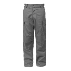Rothco Relaxed Fit Zipper Fly BDU Pants Grey Size 2XL (43"-47" Waist) Rothco Relaxed Fit Zipper Fly BDU Pants Grey Size 2XL (43"-47" Waist)