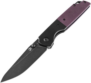 Warrior Linerlock Purple G10 Warrior Linerlock Purple G10