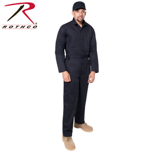 Rothco Workwear Coverall Midnight Navy Blue Size 3XL Rothco Workwear Coverall Midnight Navy Blue Size 3XL