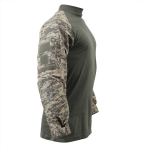 Rothco Tactical NYCO Airsoft Combat Shirt ACU Digital Camo Size XL Rothco Tactical NYCO Airsoft Combat Shirt ACU Digital Camo Size XL