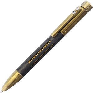 Nyala Pen Carbon Fiber Gold Nyala Pen Carbon Fiber Gold