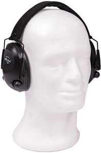 Black Electronic Ear Defenders Black Electronic Ear Defenders