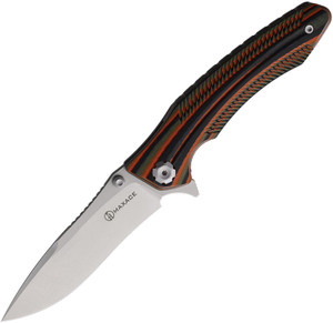 Zealot III Linerlock Blk/Org Zealot III Linerlock Blk/Org