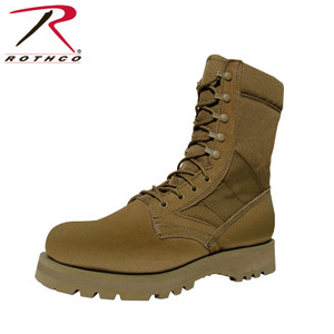 Rothco G.I. Type Sierra Sole Tactical Boots - 8 Inch Coyote Brown 8 Rothco G.I. Type Sierra Sole Tactical Boots - 8 Inch Coyote Brown 8