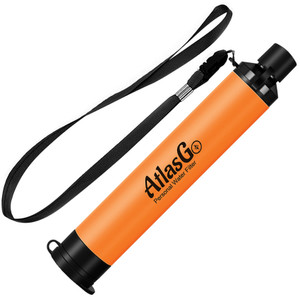 Water Filter Straw Orange Water Filter Straw Orange