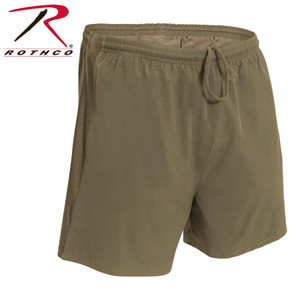 Rothco Physical Training PT Shorts Coyote Brown Size M Rothco Physical Training PT Shorts Coyote Brown Size M