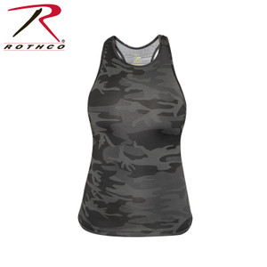 Rothco Womens Camo Workout Performance Tank Top Black Camo Size S Rothco Womens Camo Workout Performance Tank Top Black Camo Size S