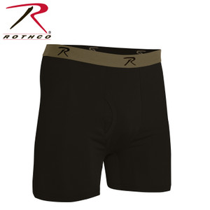 Rothco Moisture Wicking Performance Boxer Shorts Black Size L Rothco Moisture Wicking Performance Boxer Shorts Black Size L