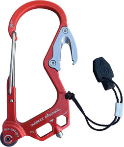 Fire Escape Carabiner Red Fire Escape Carabiner Red