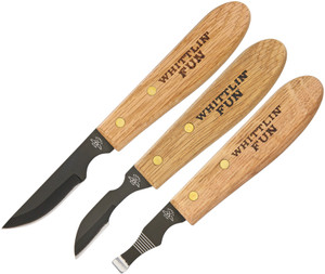 Three Piece Wood Carving Set Three Piece Wood Carving Set