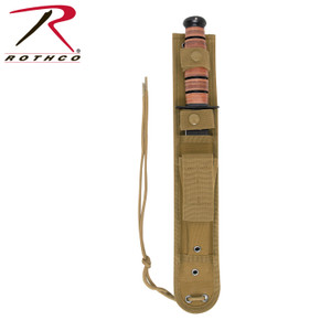 Rothco MOLLE Knife Sheath Coyote Brown