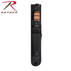 Rothco MOLLE Knife Sheath Black Rothco MOLLE Knife Sheath Black