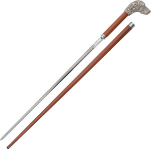 Dog Head Sword Cane Dog Head Sword Cane