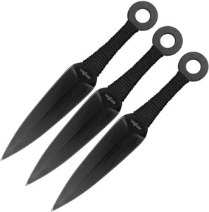 Throwing Knife Set Black Throwing Knife Set Black