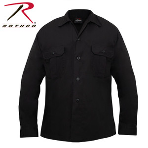 Rothco Lightweight Tactical Shirt Black Size XL Rothco Lightweight Tactical Shirt Black Size XL