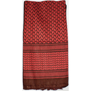 Shemagh Head Wrap Red/BLK Shemagh Head Wrap Red/BLK