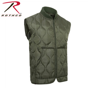Rothco Quilted Woobie Vest Olive Drab Size 2XL Rothco Quilted Woobie Vest Olive Drab Size 2XL