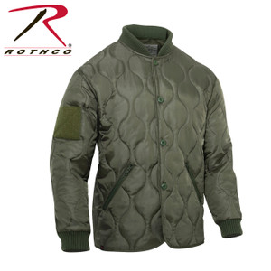 Rothco Quilted Woobie Jacket Olive Drab Size M Rothco Quilted Woobie Jacket Olive Drab Size M