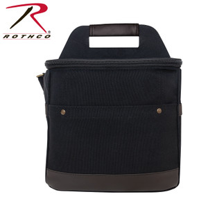 Rothco Canvas Insulated Cooler Bag Black Size One Size Rothco Canvas Insulated Cooler Bag Black Size One Size