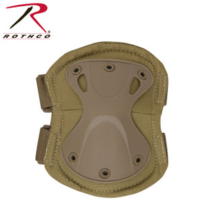 Rothco Low Profile Tactical Elbow Pads Coyote Brown Size One Size Rothco Low Profile Tactical Elbow Pads Coyote Brown Size One Size