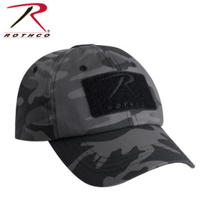 Rothco Tactical Operator Cap Black Camo Size One Size Rothco Tactical Operator Cap Black Camo Size One Size