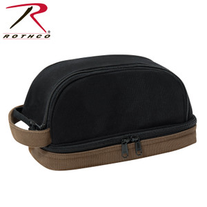 Rothco Deluxe Canvas Travel Kit Black Size One Size Rothco Deluxe Canvas Travel Kit Black Size One Size
