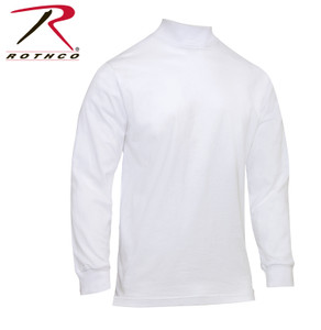 Rothco Mock Turtleneck White Size L Rothco Mock Turtleneck White Size L