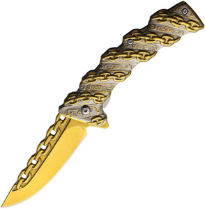 Chain Linerlock A/O Gold Chain Linerlock A/O Gold