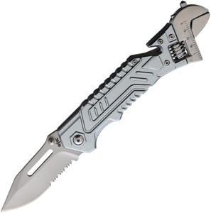 Wrench Linerlock A/O Silver Wrench Linerlock A/O Silver