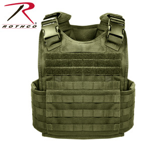 Rothco MOLLE Plate Carrier Vest Olive Drab Size 2XL / 3XL Rothco MOLLE Plate Carrier Vest Olive Drab Size 2XL / 3XL