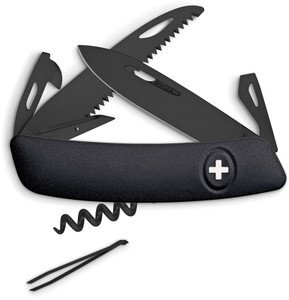 D05 Swiss Pocket Knife Black D05 Swiss Pocket Knife Black