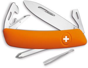 D04 Swiss Pocket Knife Orange