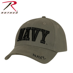 Rothco Deluxe Navy Low Profile Cap Olive Drab Size One Size Rothco Deluxe Navy Low Profile Cap Olive Drab Size One Size