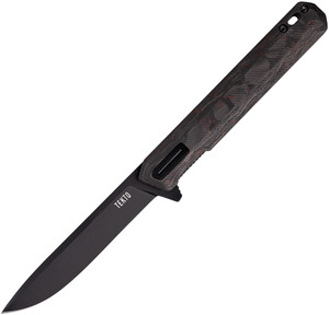 F2 Bravo Linerlock Red CF F2 Bravo Linerlock Red CF