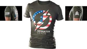 Operator 7 T-Shirt OD Med