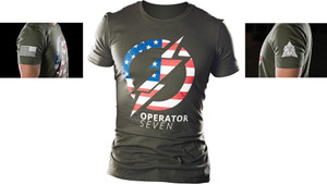 Operator 7 T-Shirt OD XXL Operator 7 T-Shirt OD XXL
