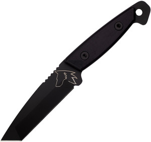Wolf Fixed Blade Black Wolf Fixed Blade Black