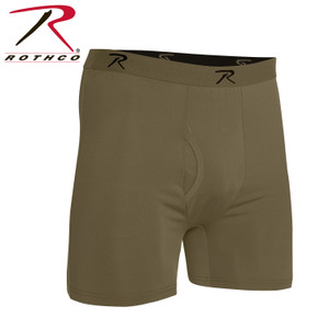 Rothco Moisture Wicking Performance Boxer Shorts AR 670-1 Coyote Brown Size 2XL Rothco Moisture Wicking Performance Boxer Shorts AR 670-1 Coyote Brown Size 2XL
