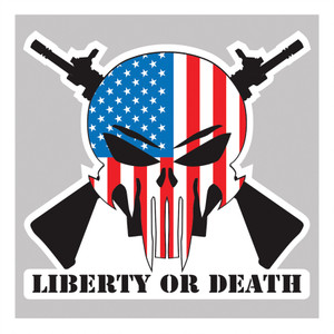 Sticker Liberty or Death Sticker Liberty or Death