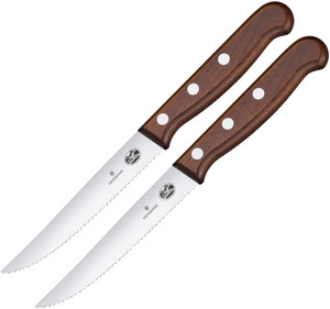 Steak Knife Set 2pc Wood Steak Knife Set 2pc Wood